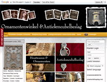 Tablet Screenshot of ornamentenwinkel.nl